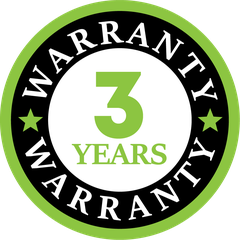 3 year warranty