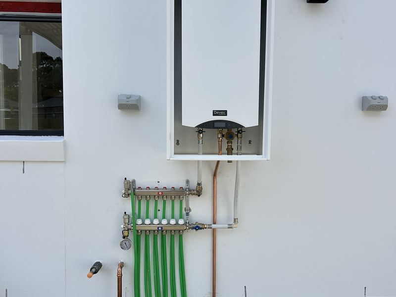 Gas boiler installation photo 1