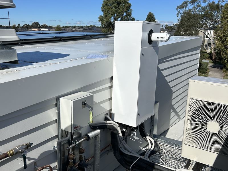 Gas boiler installation photo 4